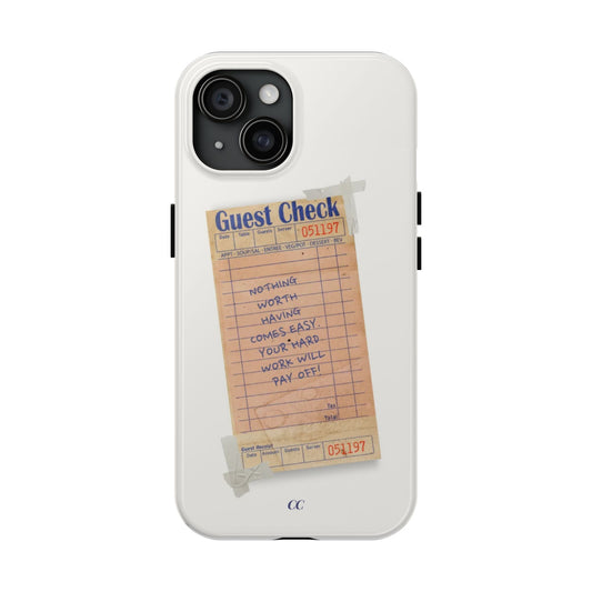 Guest Check Case - Durable Protection