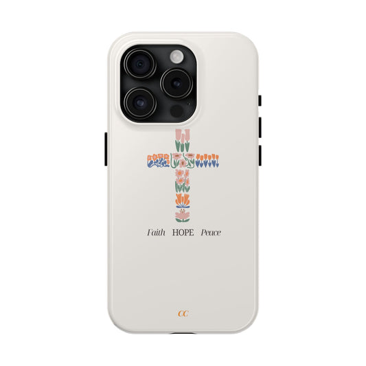 Flower Cross Case - Durable Protection